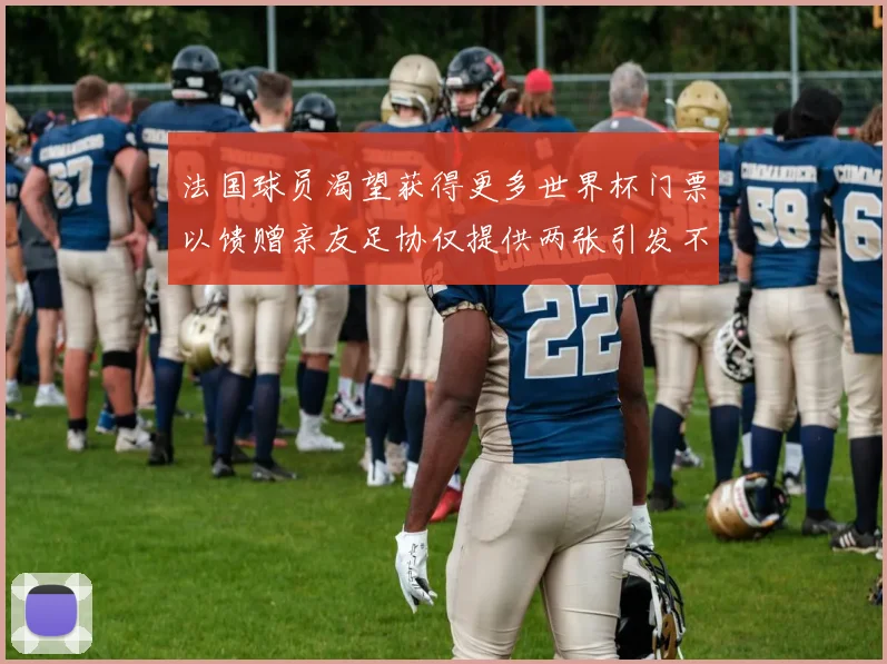 法国球员渴望获得更多世界杯门票以馈赠亲友足协仅提供两张引发不满